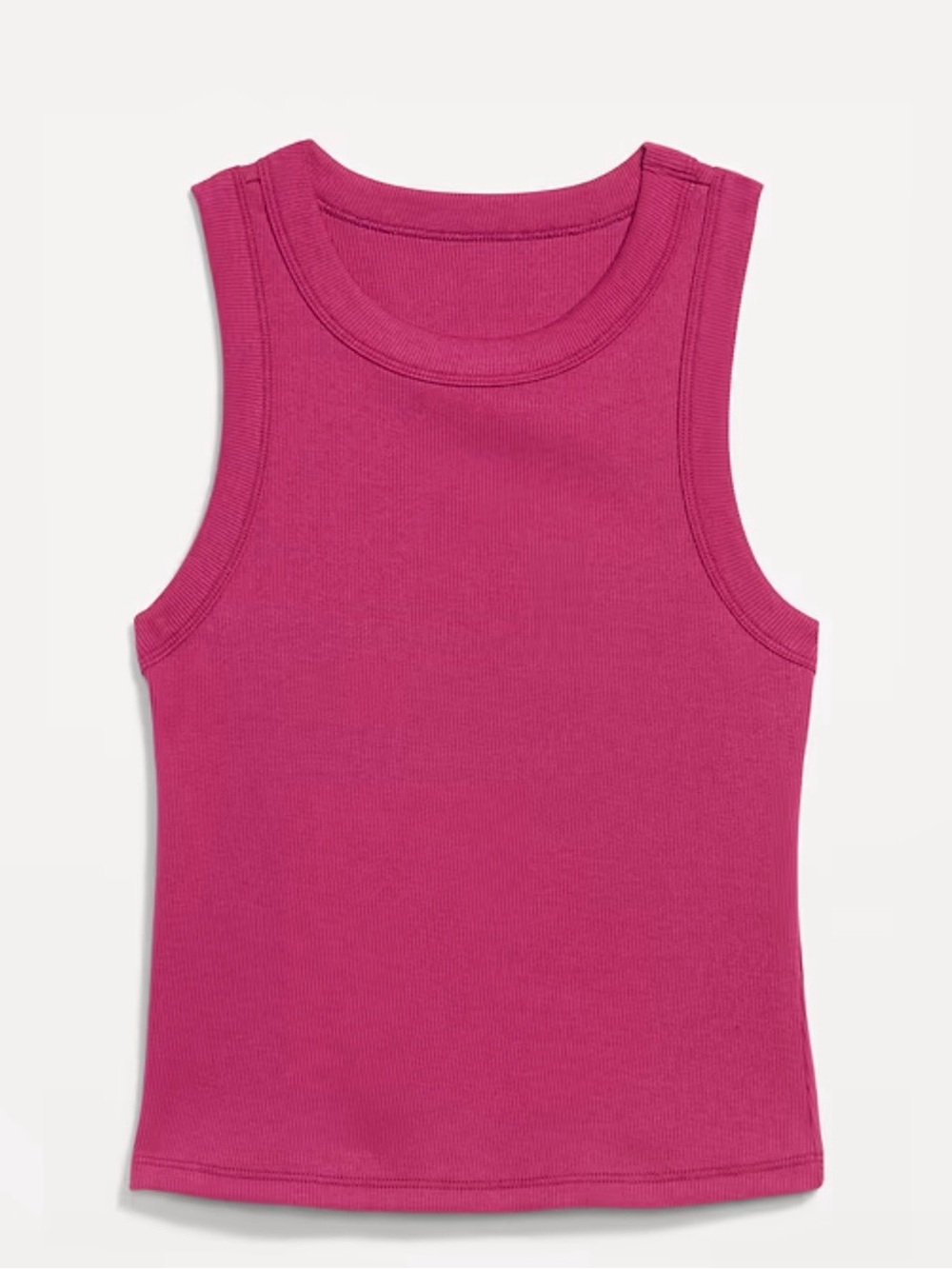 J.Crew Women’s Ribbed High Neck Cropped Tank Top